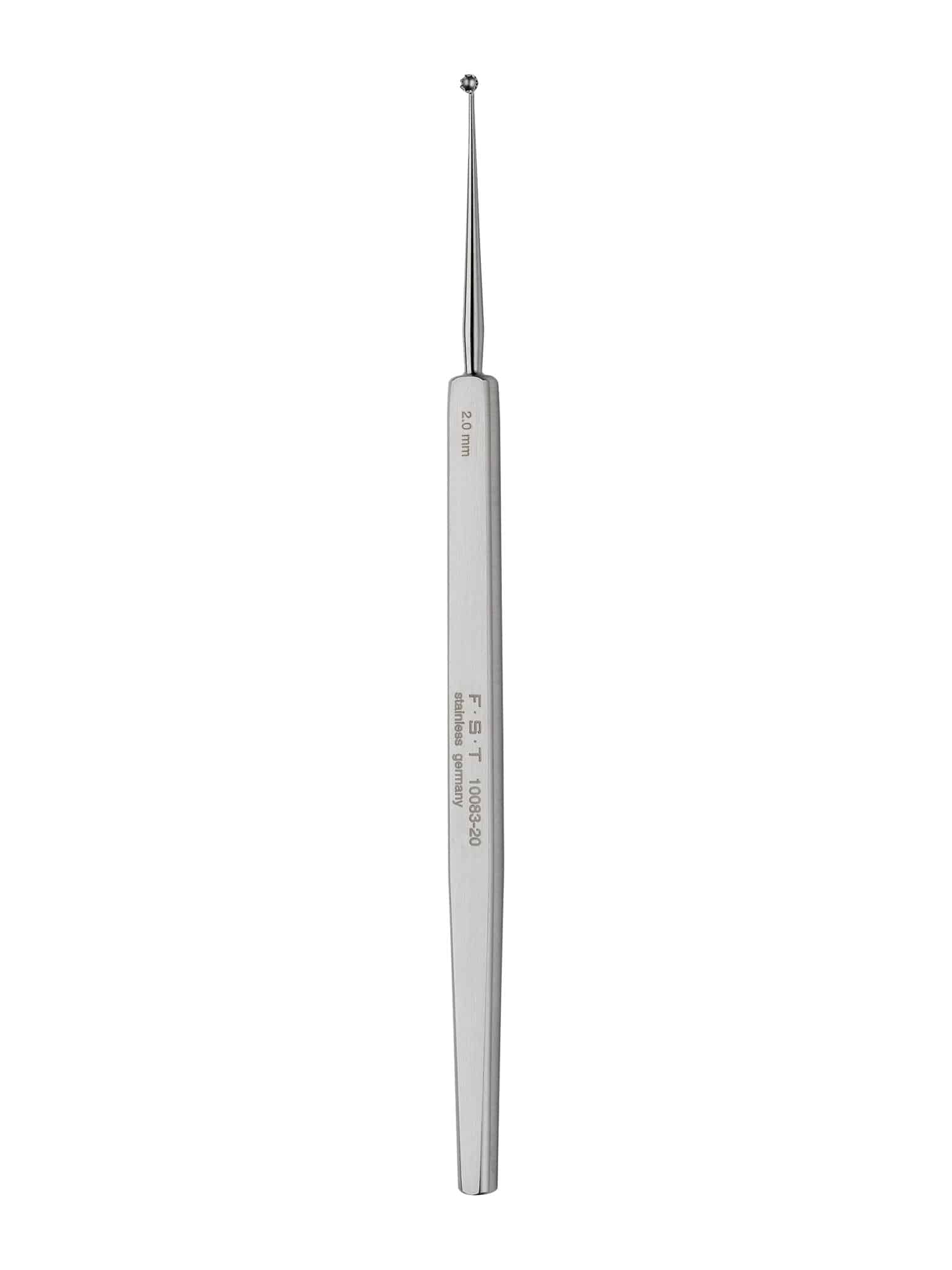Curette - 2 mm Cup - Serrated