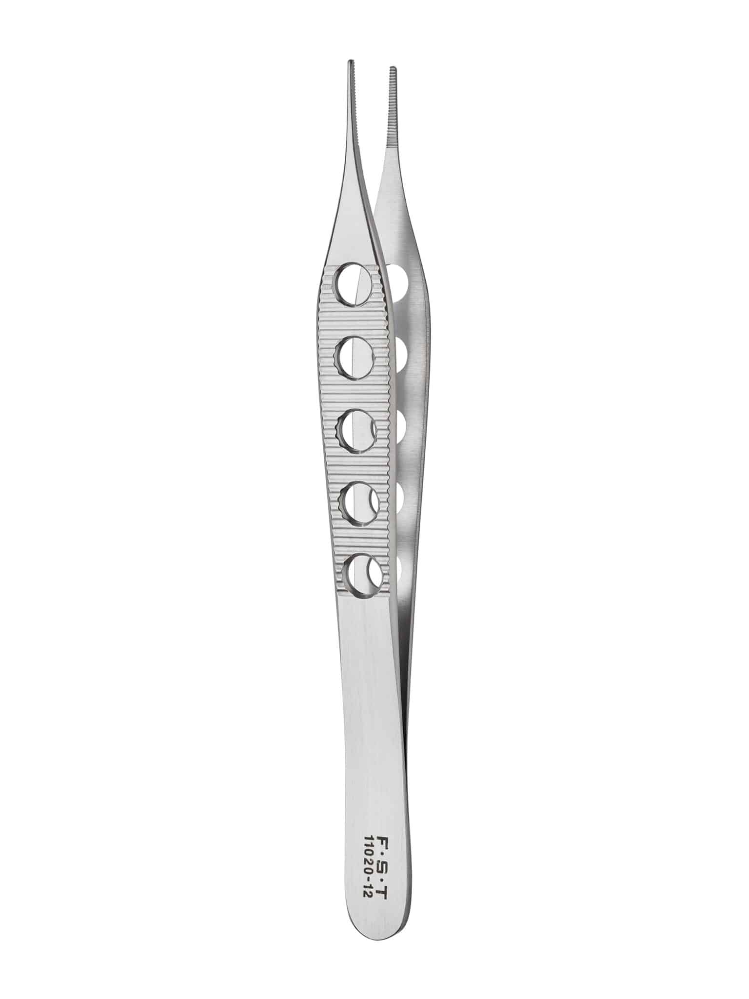 MicroAdson Forceps with Fenestrated Handle - Serrated