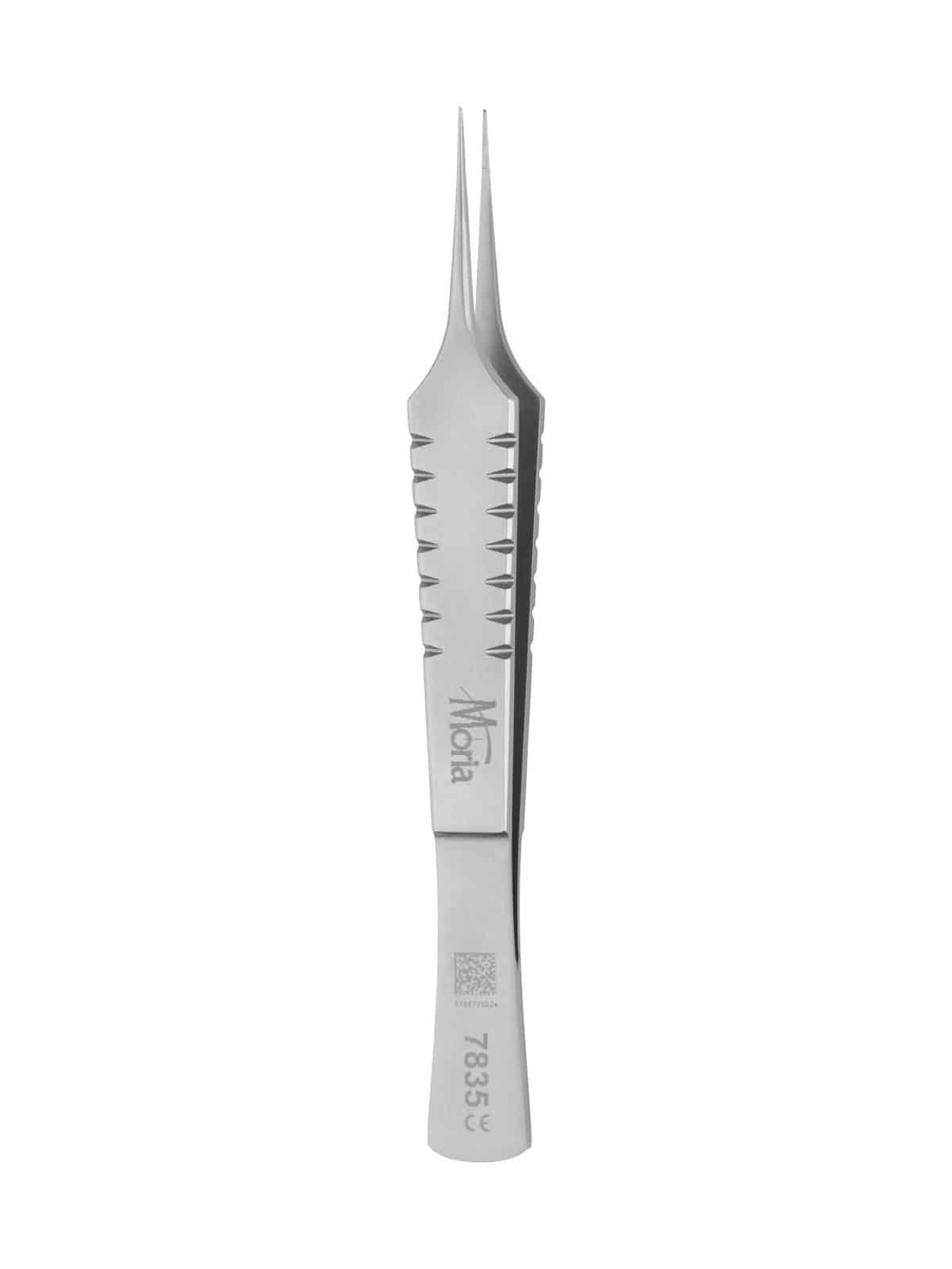 Moria Bonn Forceps - Straight with 1 × 2 Teeth and Tying Platform
