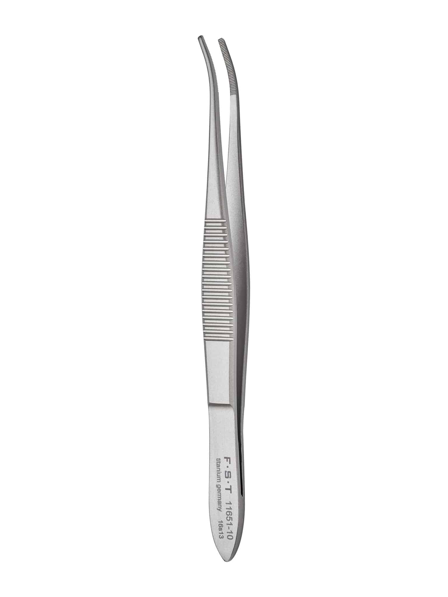 Graefe Forceps - Curved - Titanium