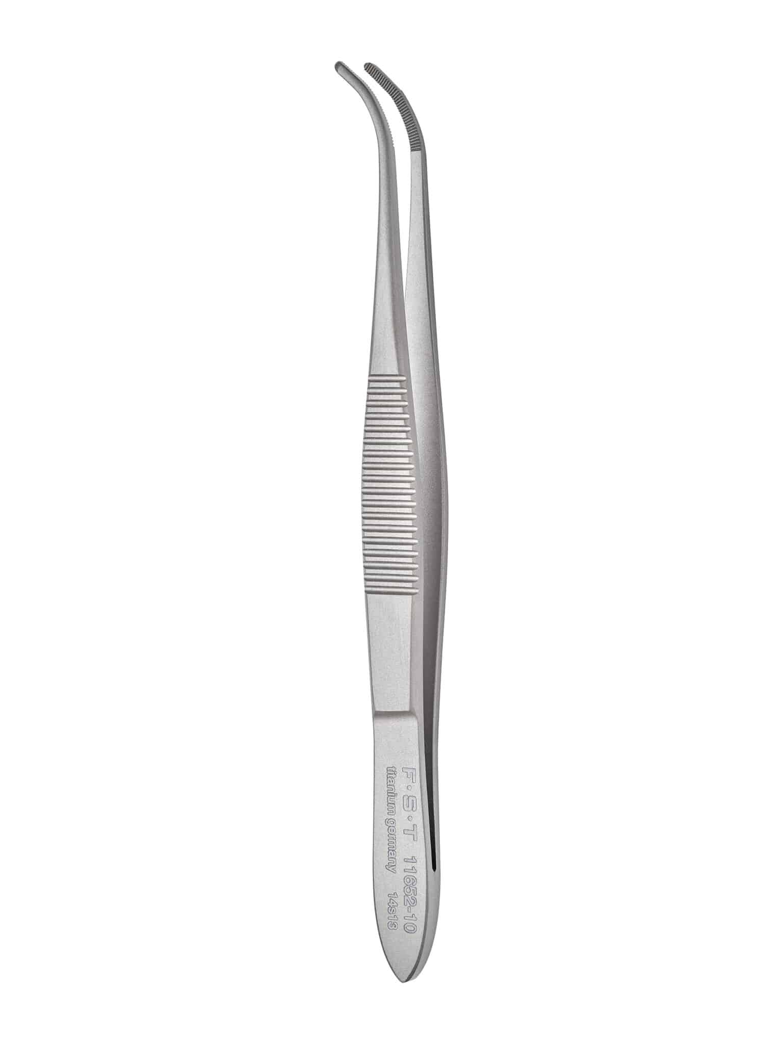 Graefe Forceps - Curved - Titanium