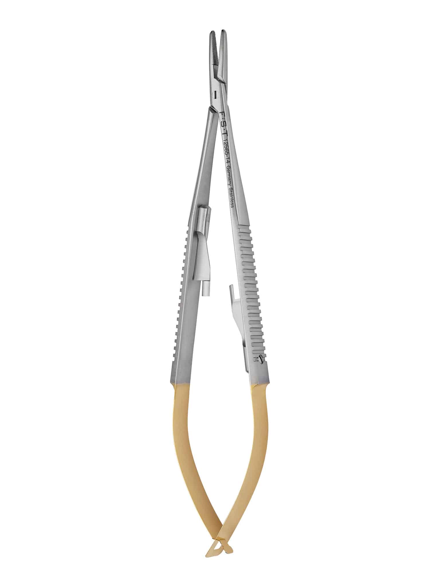 Castroviejo Needle Holder w - Lock - Tungsten Carbide
