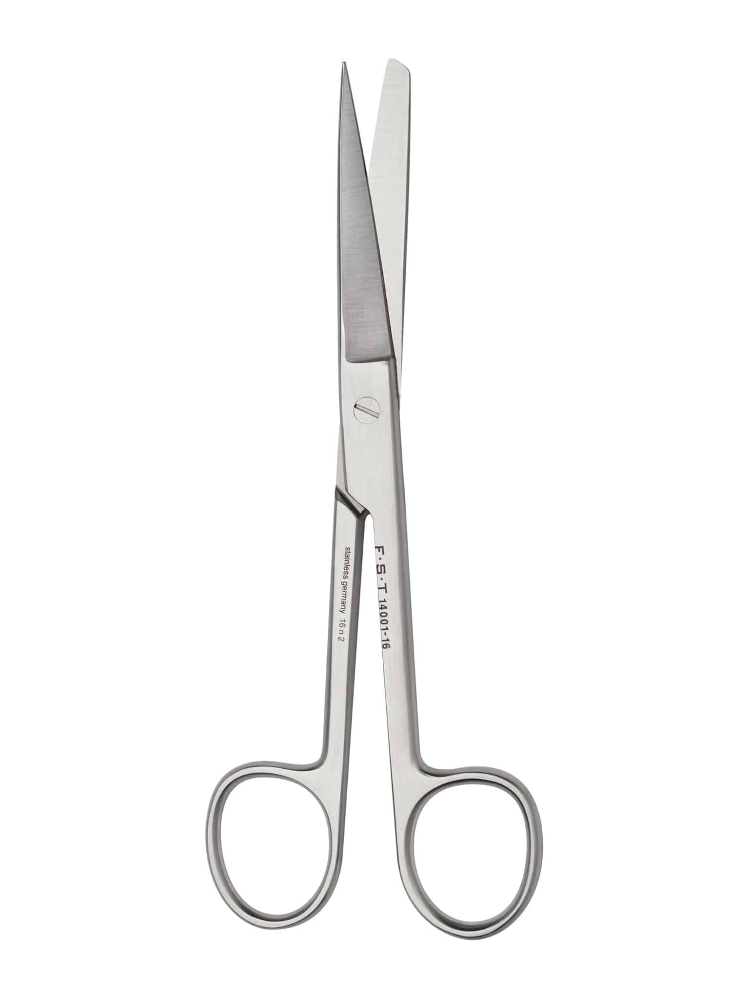 Scissors - Straight - SharpBlunt - 16.5 cm