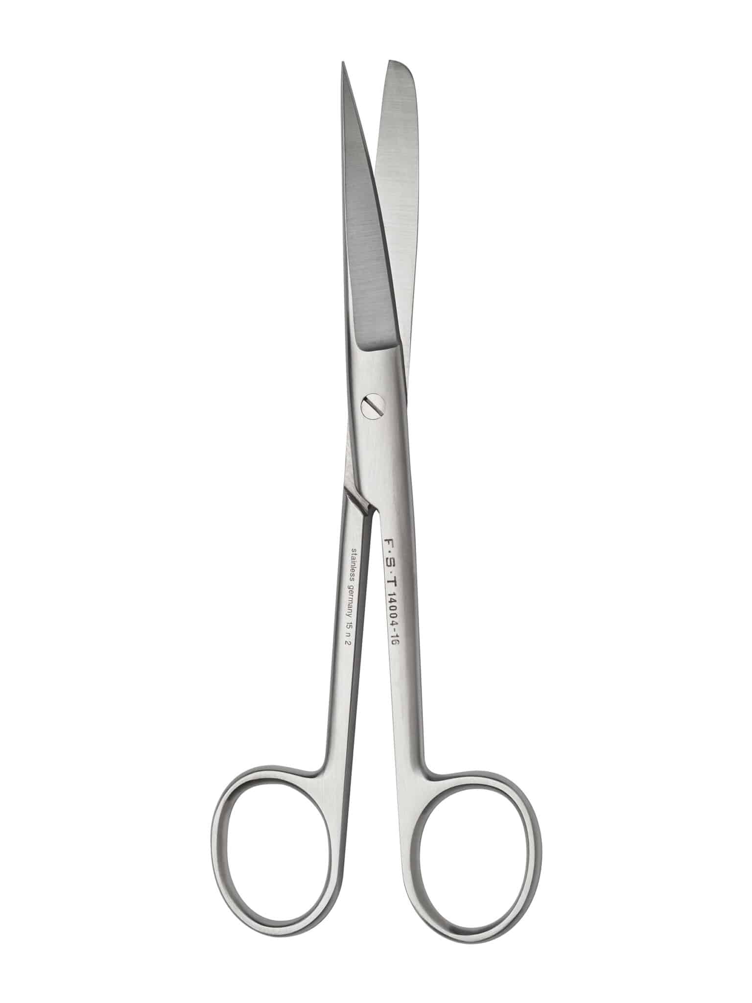 Scissors - Curved - SharpBlunt - 16.5 cm