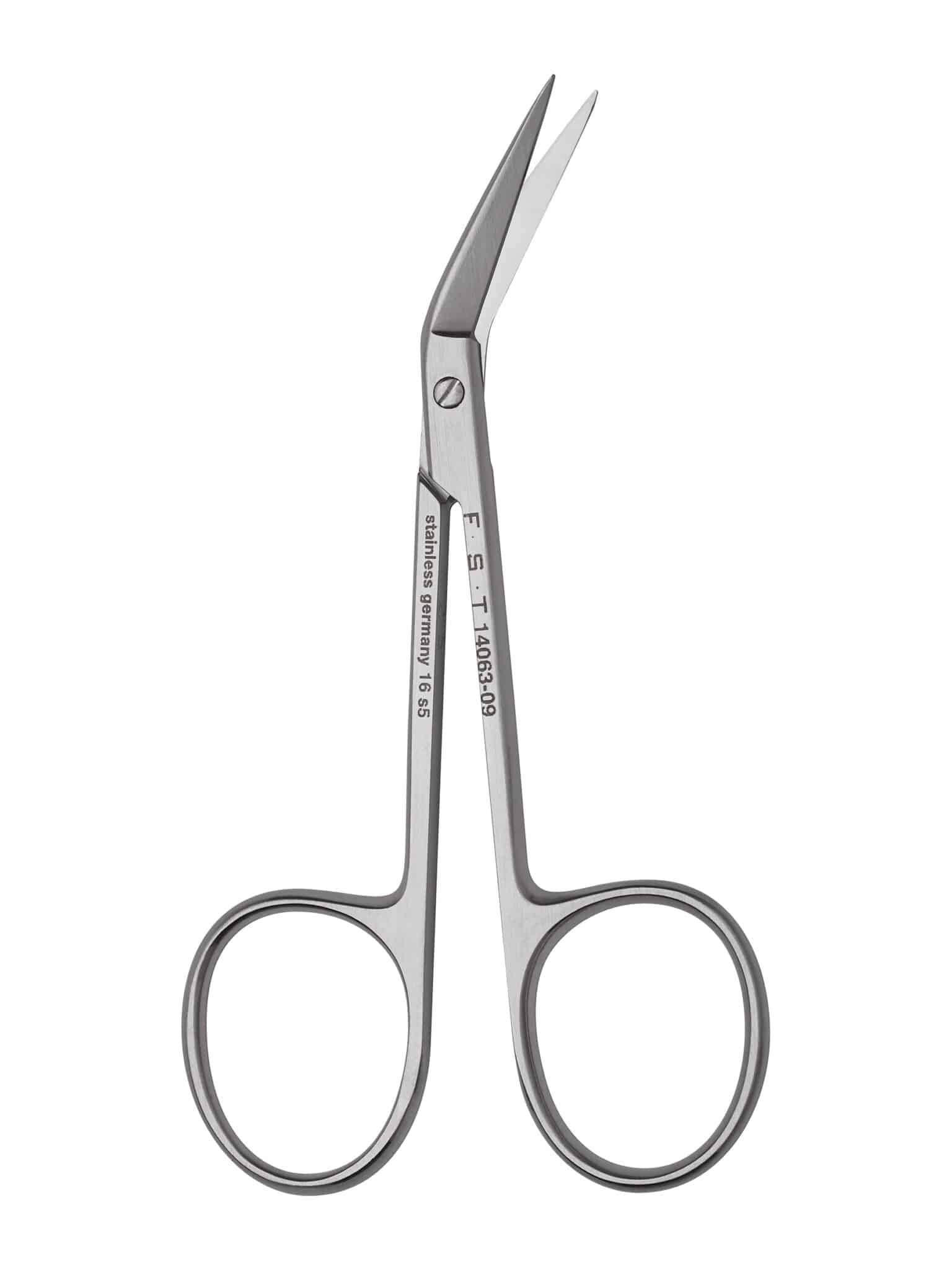 Fine Scissors - Angled to Side - 9 cm