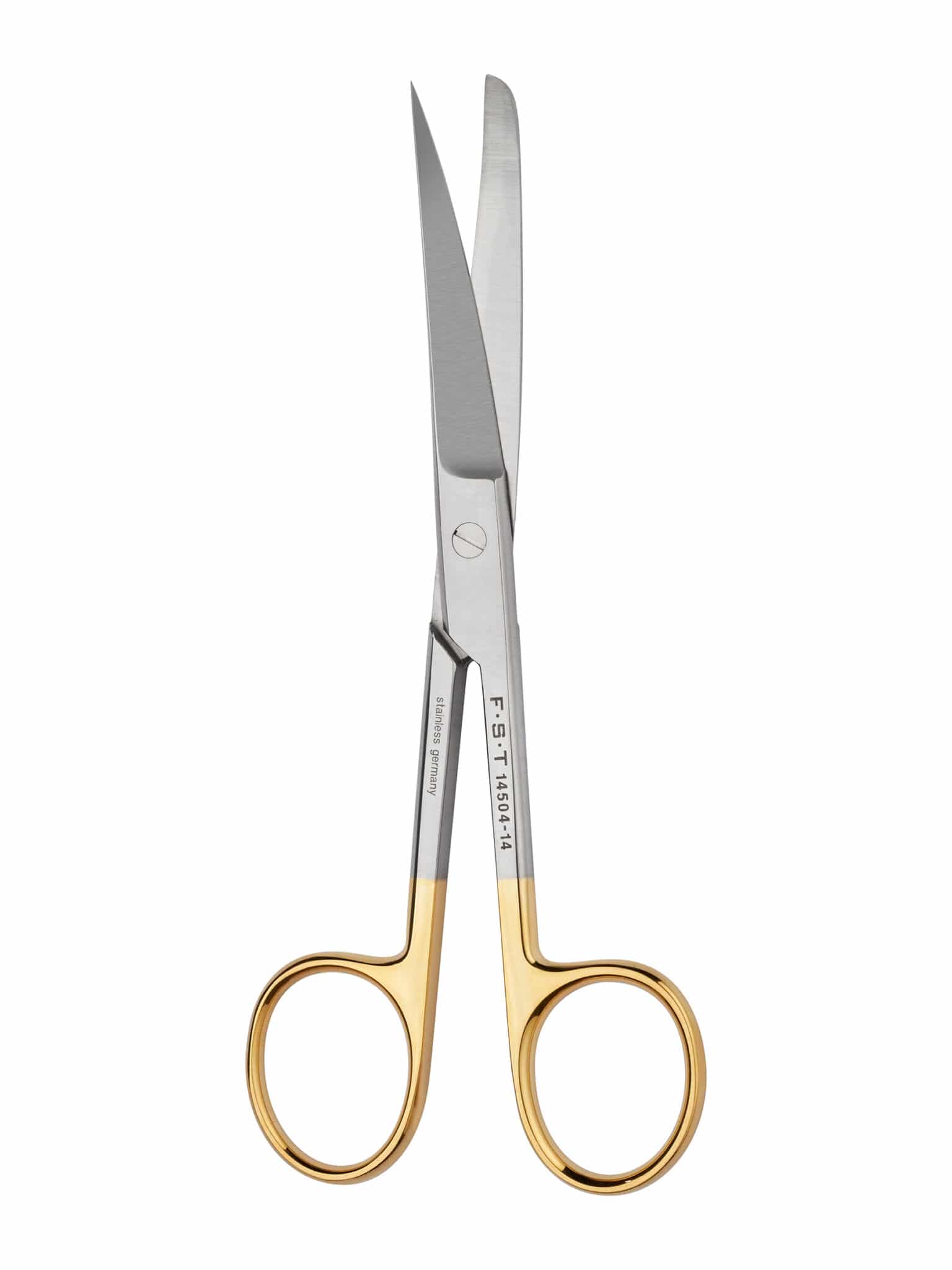 Scissors - Tungsten Carbide - Curved - SharpBlunt - 14.5 cm