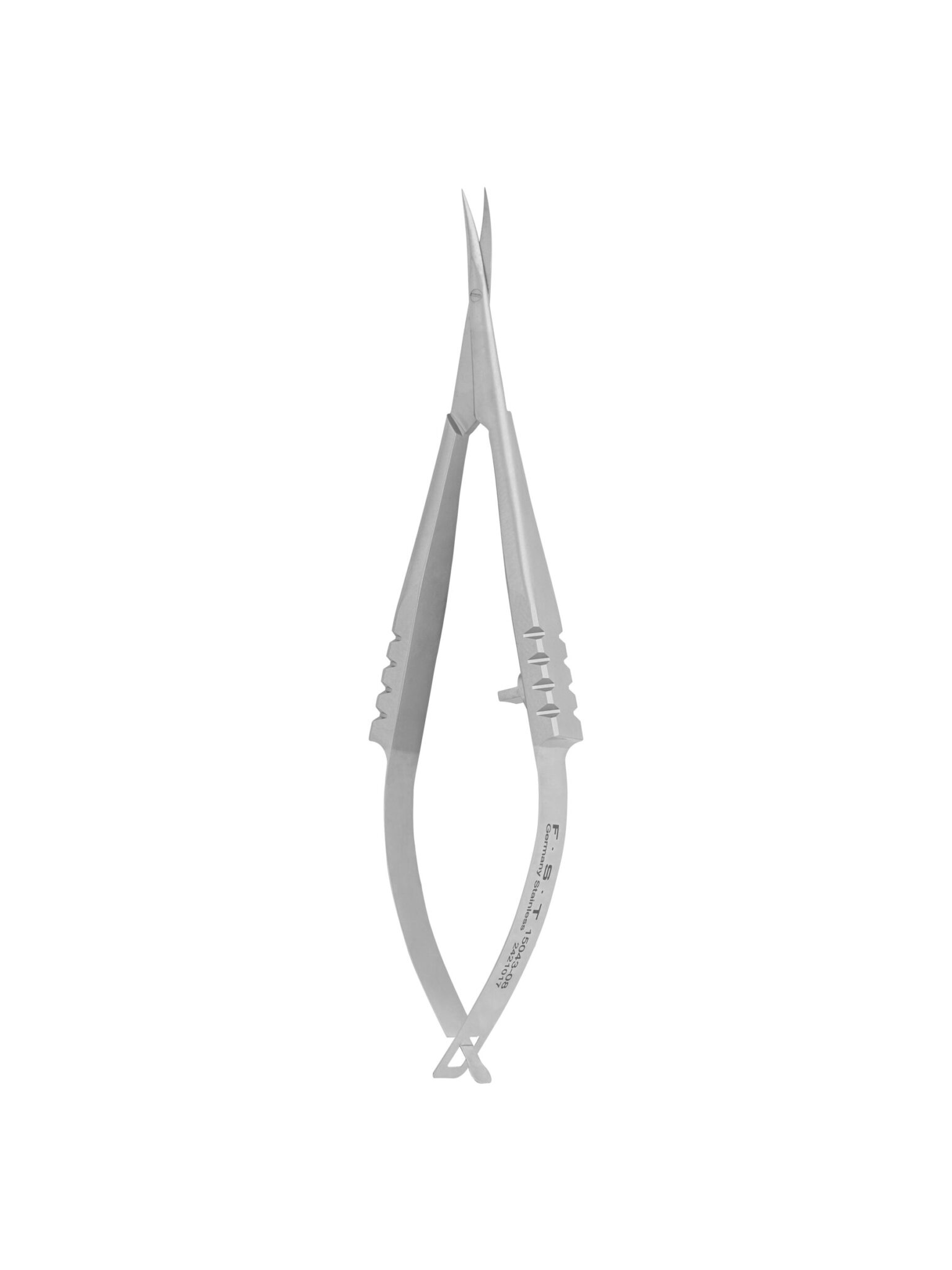 Vannas - 5 mm Cutting Edge 8 cm Curved