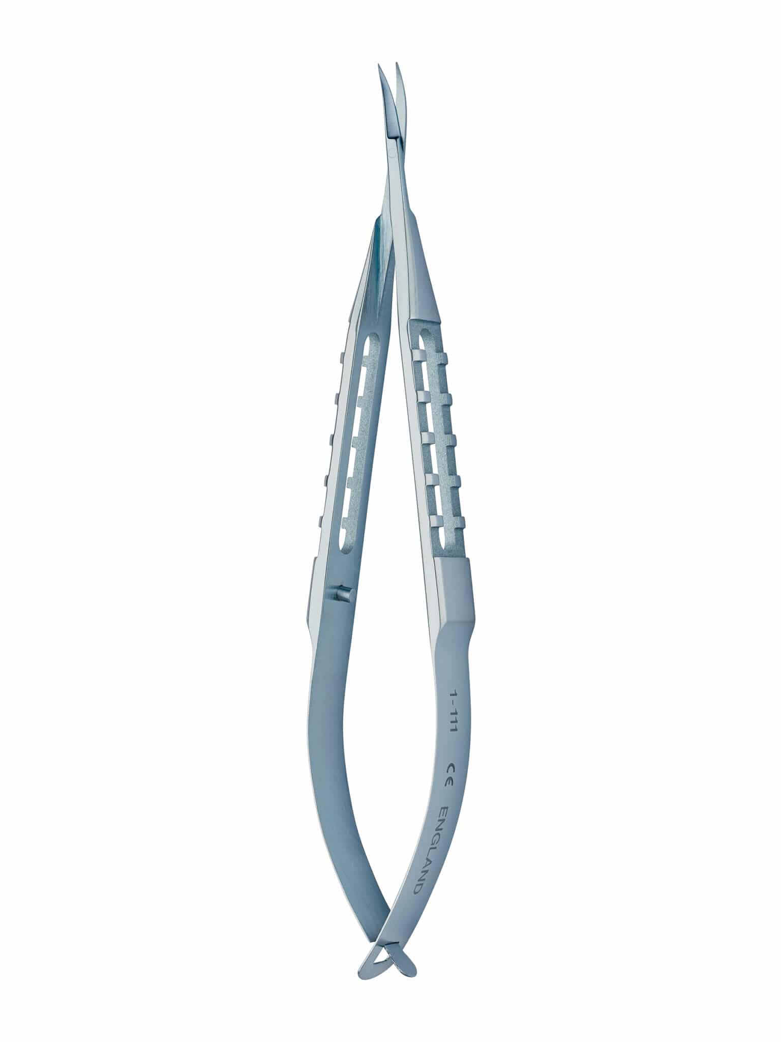 Vannas Spring Scissors - Titanium - Curved