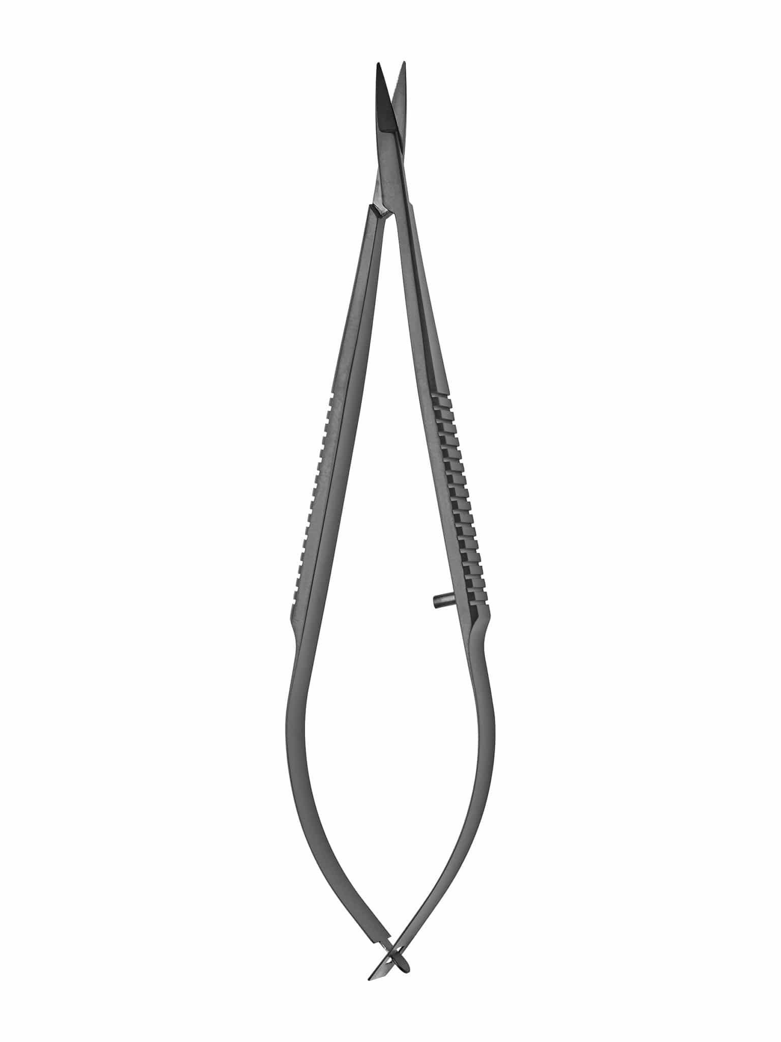 Castroviejo Spring Scissors Titanium Ceramic Coated Straight