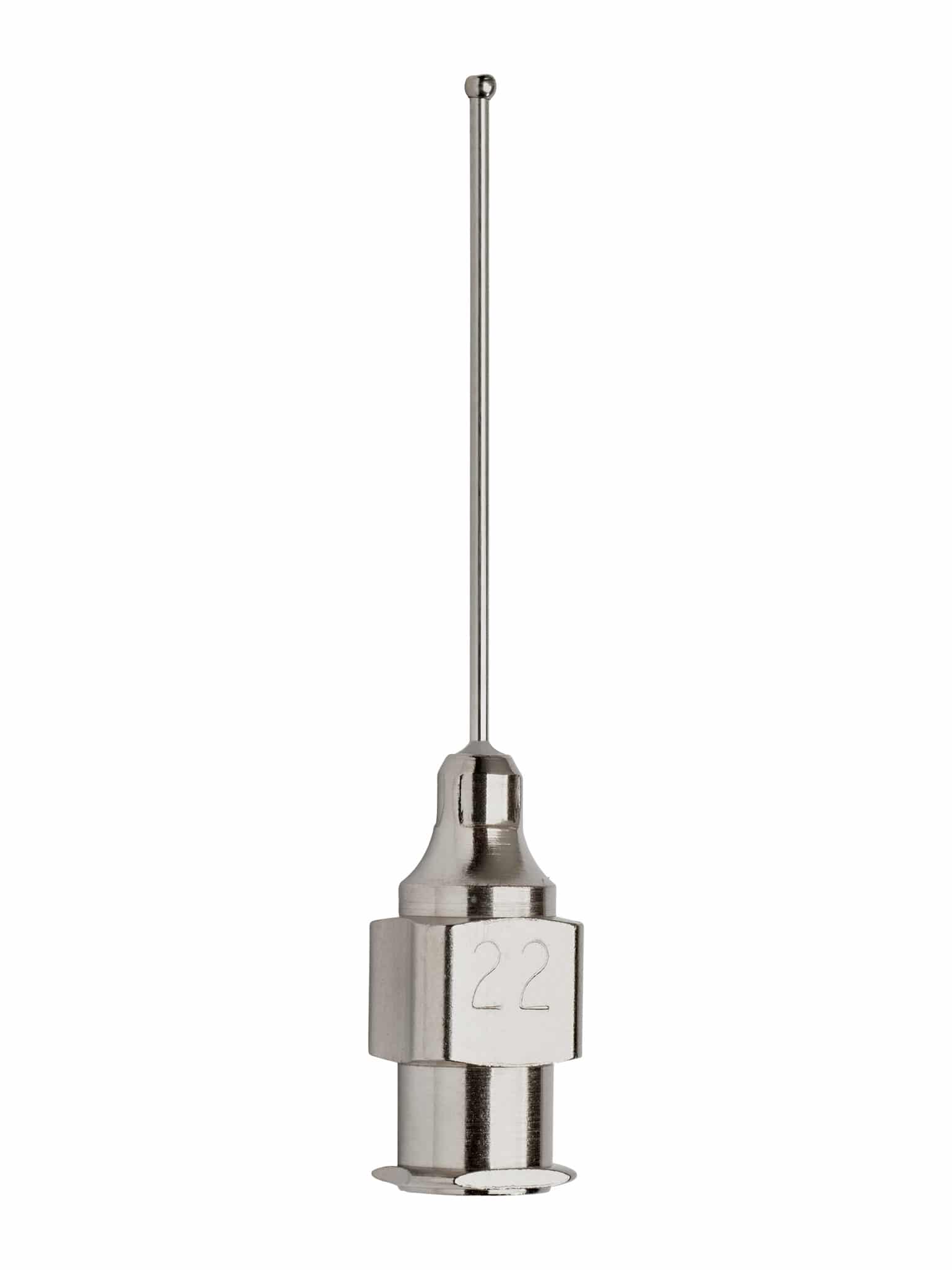 Reusable Feeding Needle - Straight - 22 Gauge