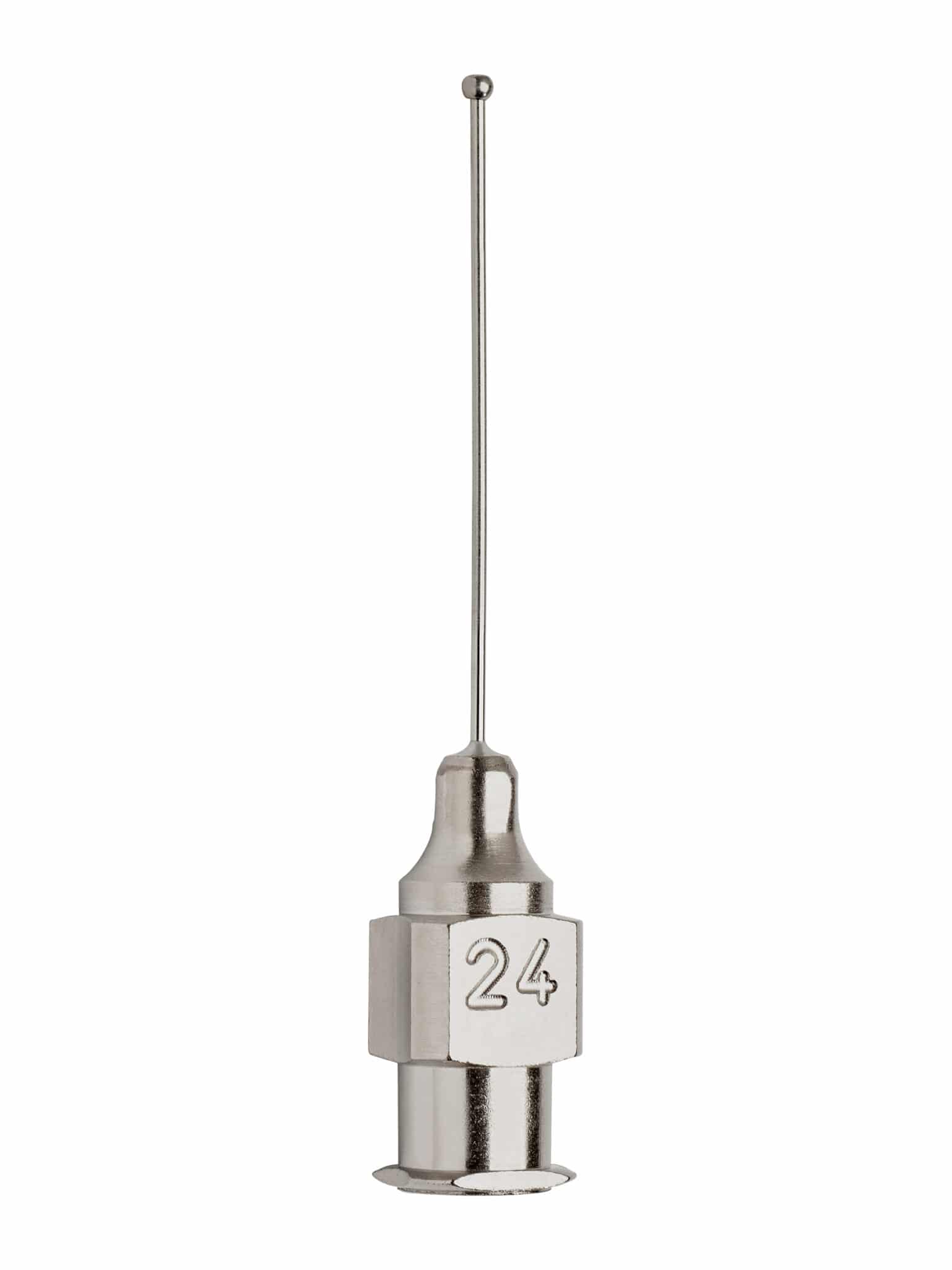 Reusable Feeding Needle - Straight - 24 Gauge