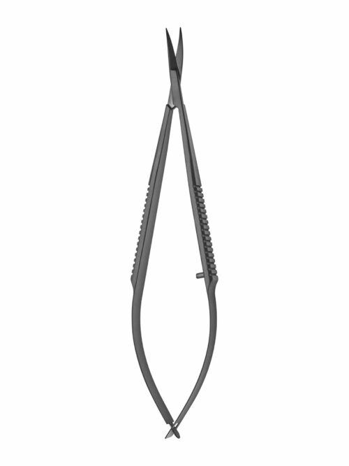 15651-11 | Castroviejo Spring Scissors Titanium Ceramic Coated Curved ...