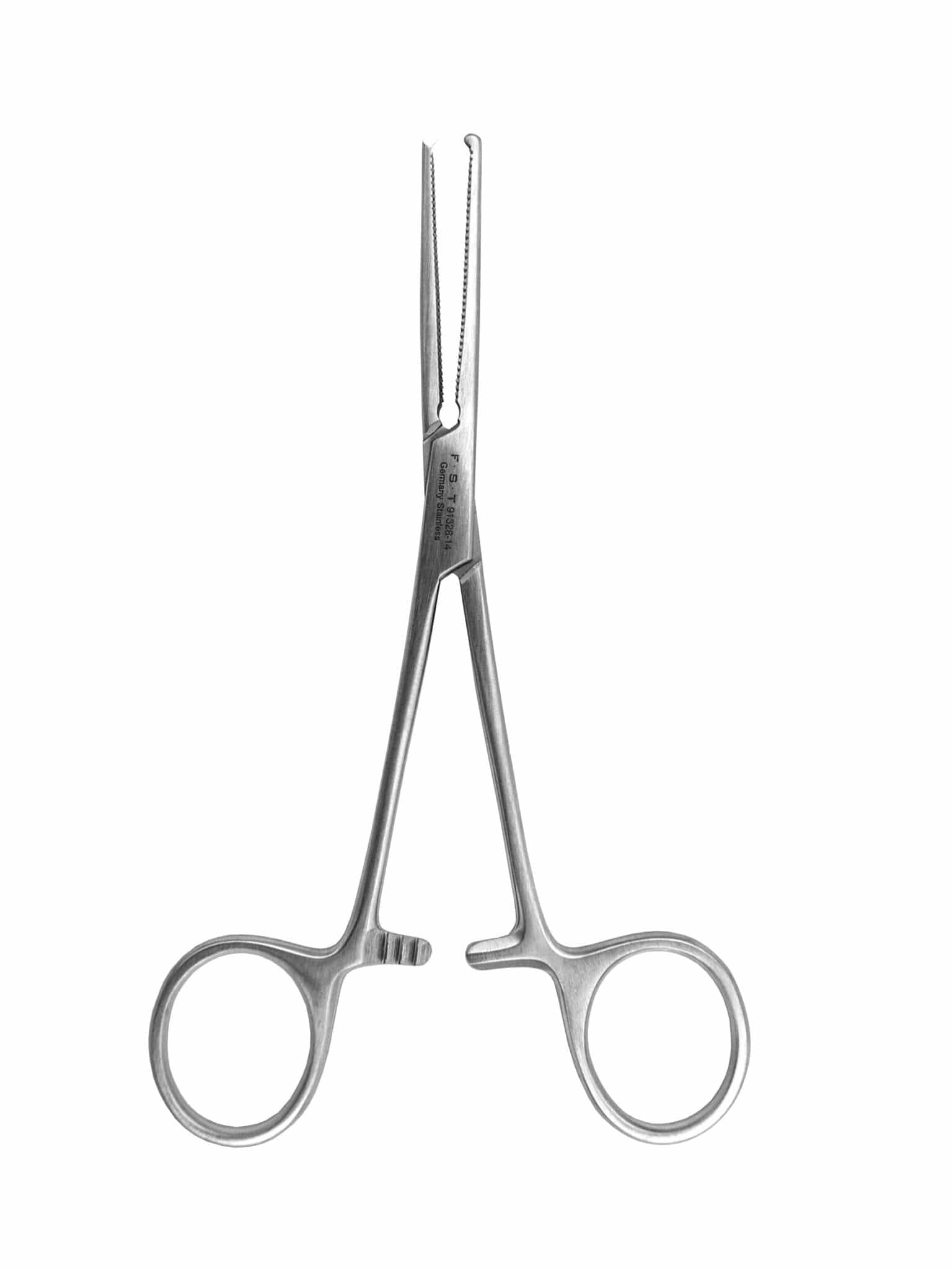 Student Ochsner-Kocher Hemostat Straight, 1 × 2 Teeth, 14 cm