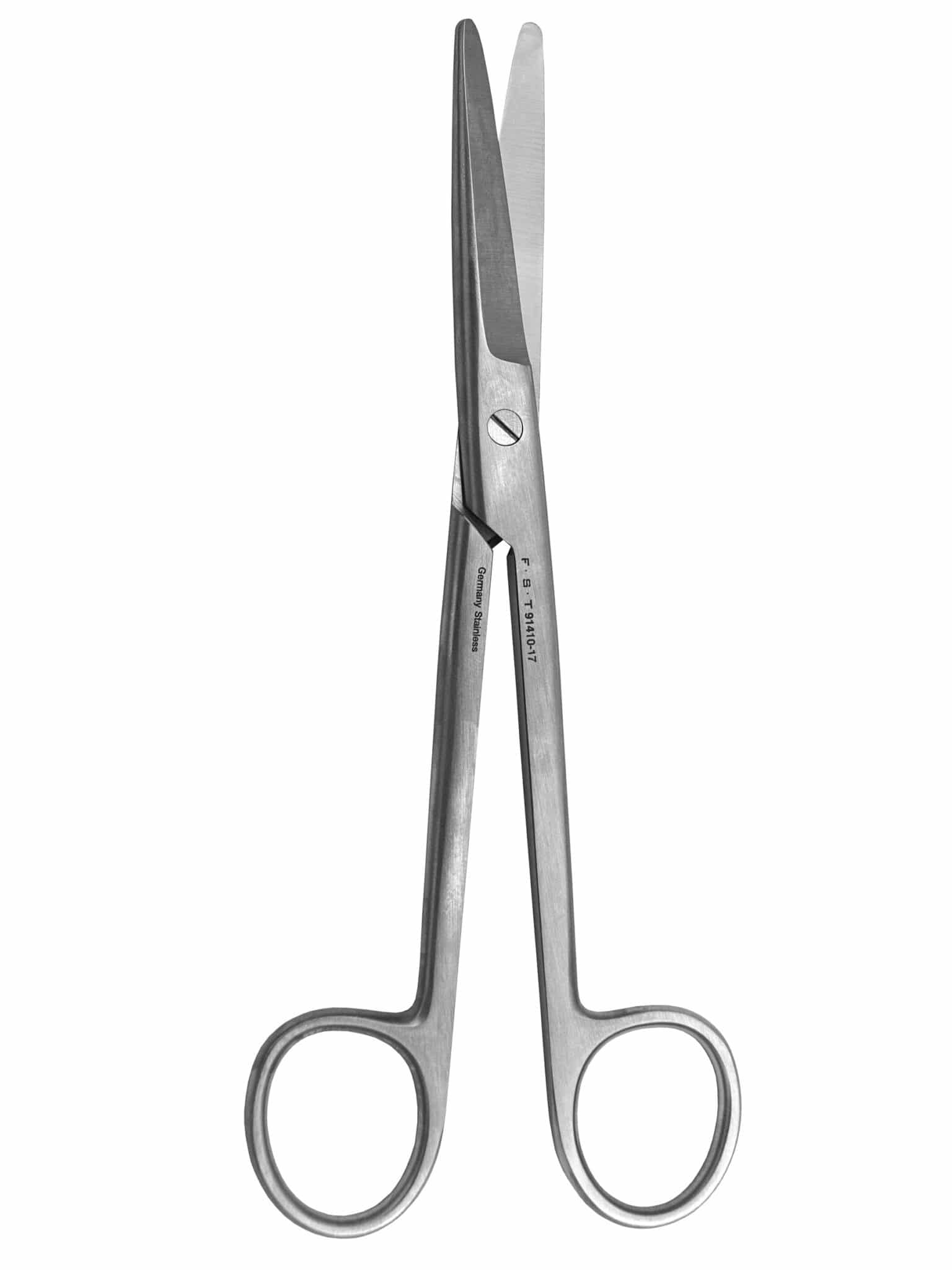 Student Mayo Scissors Straight, Blunt/Blunt, 17 cm