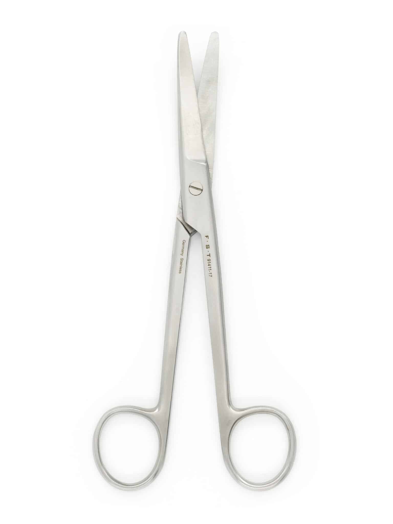 Student Mayo Scissors Curved, Blunt/Blunt, 17 cm