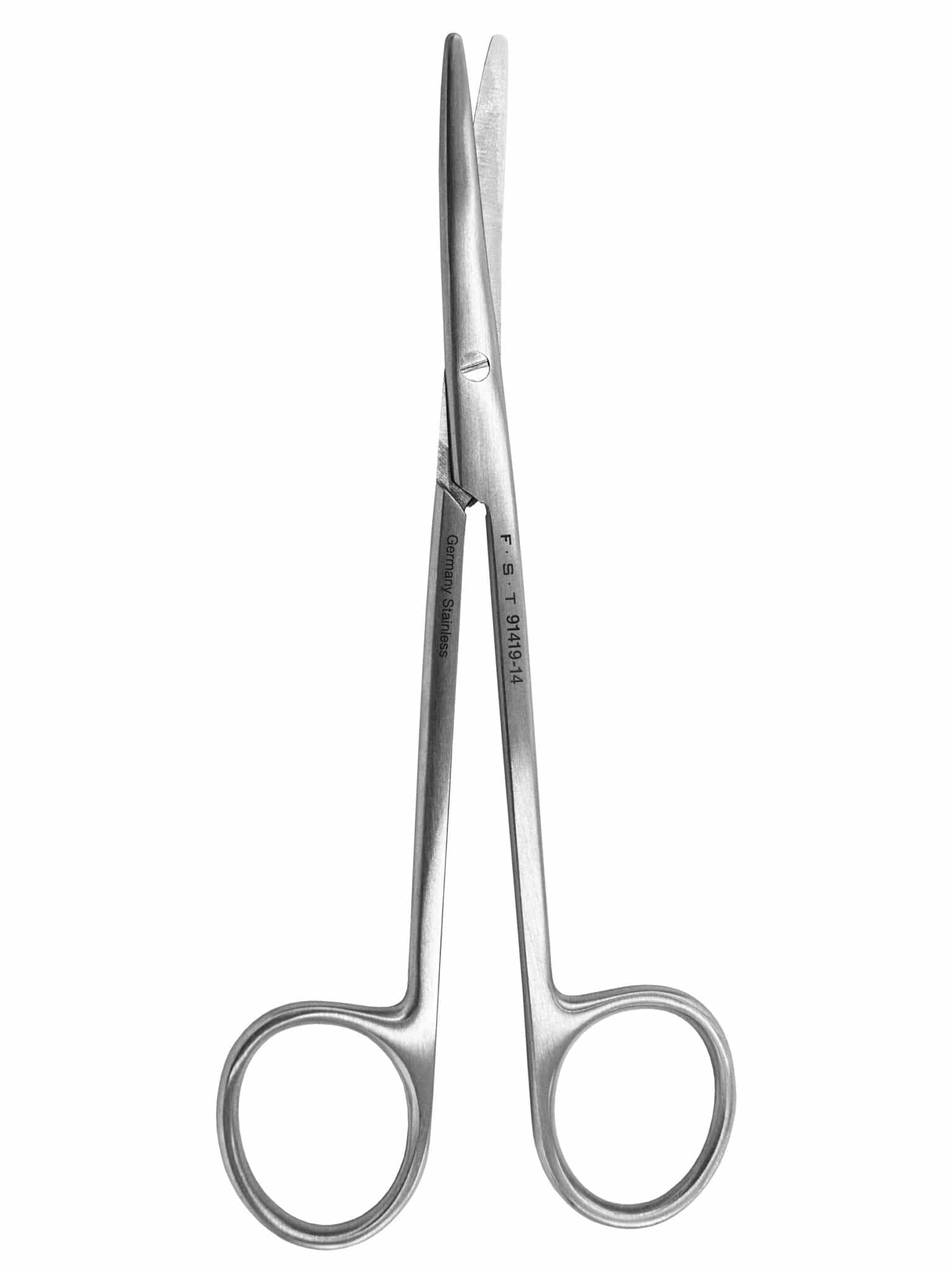 Student Metzenbaum Baby Scissors Curved, Blunt/Blunt, 14,5 cm